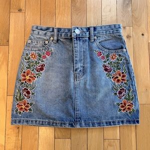 Forever 21 Jean skirt